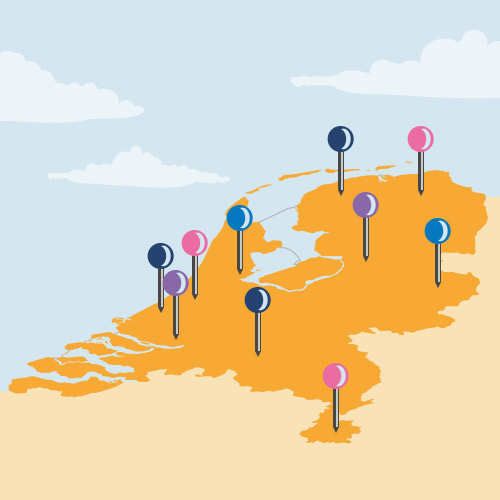 Locaties en data