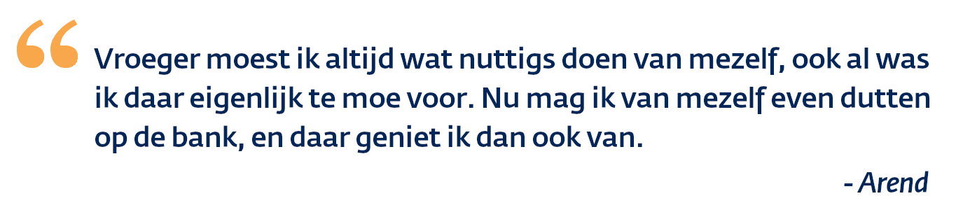 Quote Arend over mindfulness