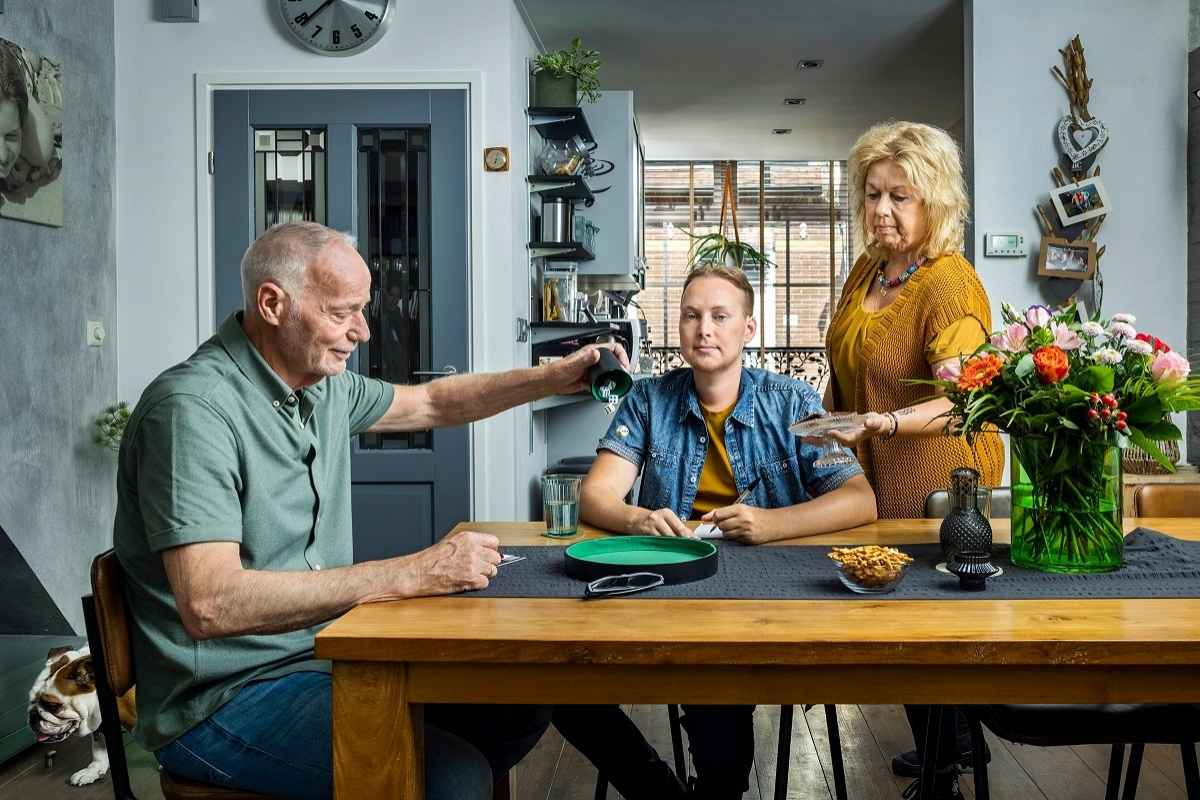 Mick en zijn ouders