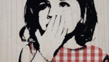 Oeps zegt het meisje 