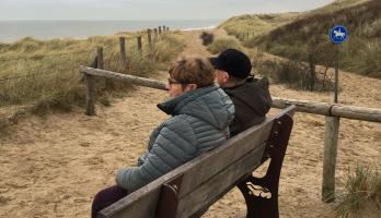 Laatste wandeling samen