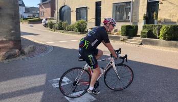 Blij dat ik nog kan fietsen!