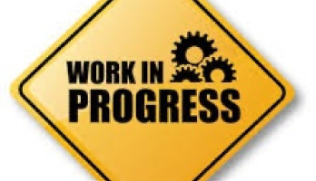 Work in Progress.....