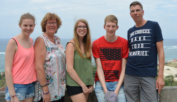 Met het gezin op Bali