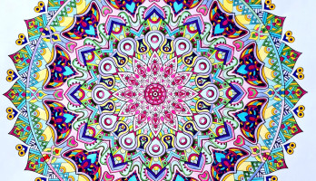 Dit teken ik en mijn  angst is een poosje weg!!!