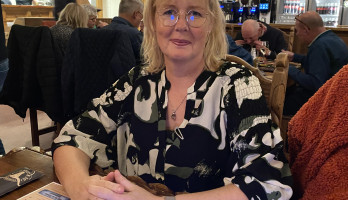 Nog even gezellig met het gezin uit eten geweest 