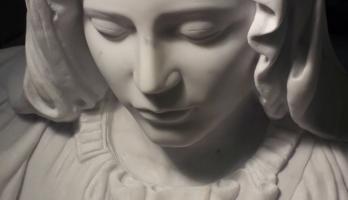 Mijn laatste beeld gemaakt, Maria helpt mij vast