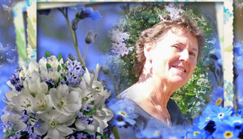 Een vriendin bewerkte de foto voor mijn 72e verjaardag 