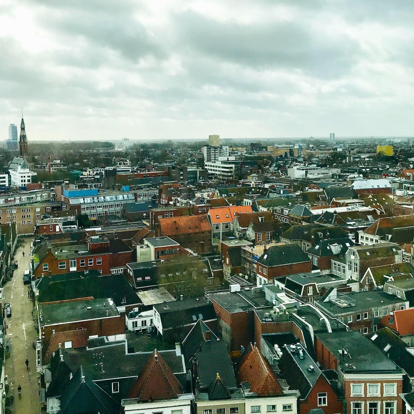uitzicht over Groningen