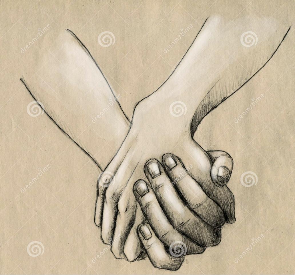 Hand in hand....