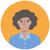 illustratie vrouwelijke deskundige