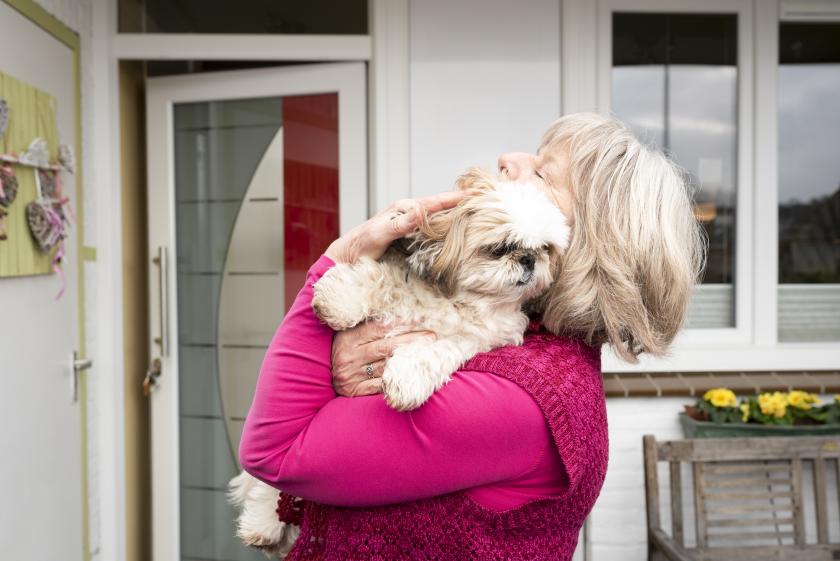 Mijn hondje Dolly is overleden. Wat is het leeg om mij en in mij!