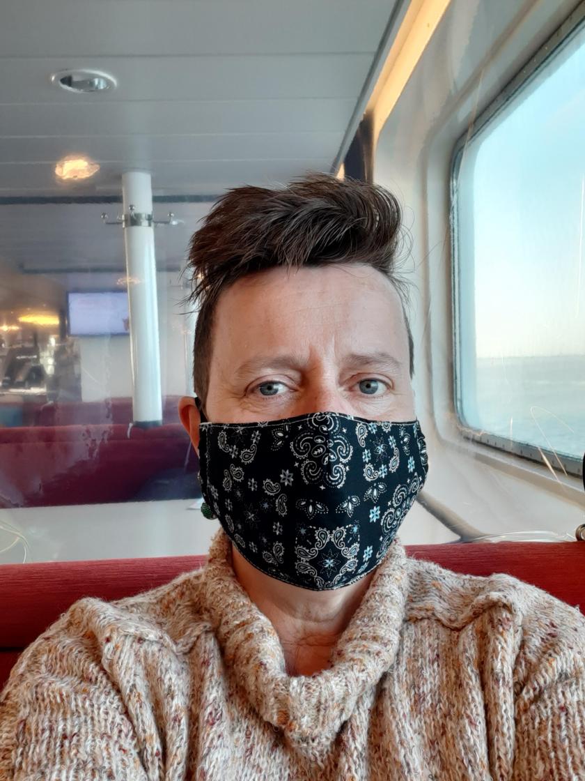 met een mondkapje op, gaat de jaarlijkse controle gewoon door.