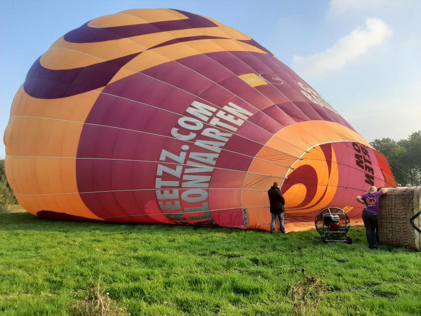 Blog 9:Prachtige Ballonvaart 