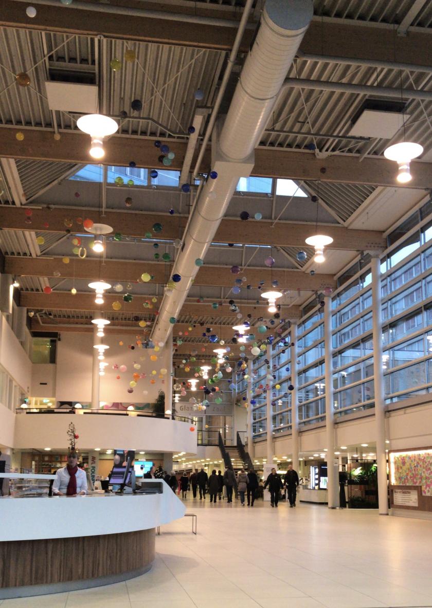 de lobby van het AVL