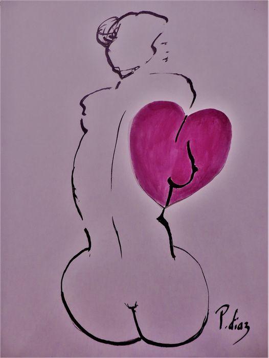 Tekening gemaakt door Pierre Diaz