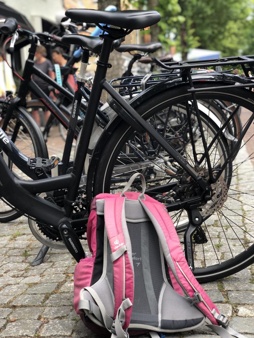 Heel veel fietsen op Vlieland.
