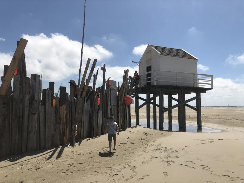 Drenkelingen Huisje op Vlieland.