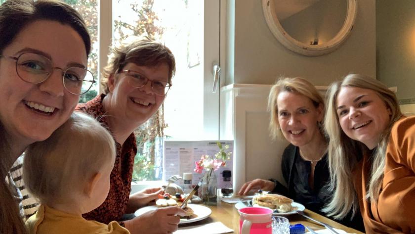 Een verrassing voor Joyce lekker lunchen in Breda