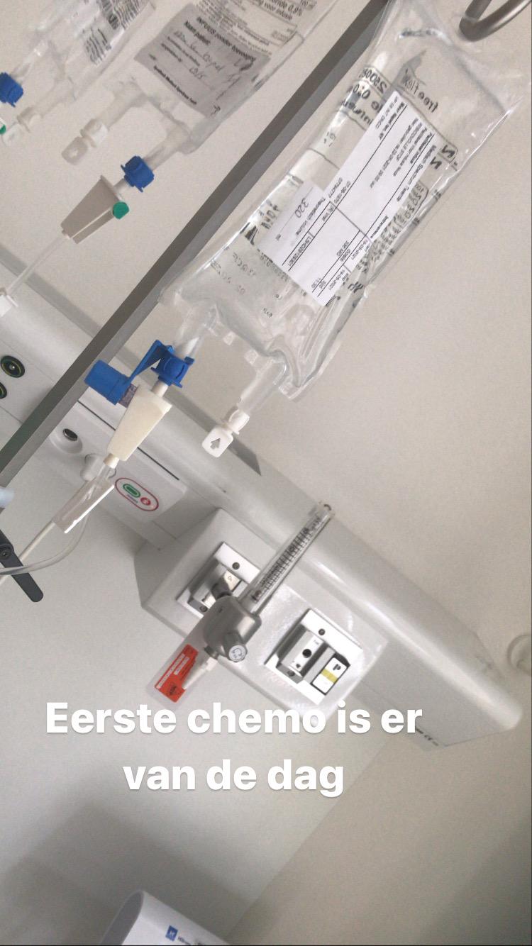 Eerste chemo 
