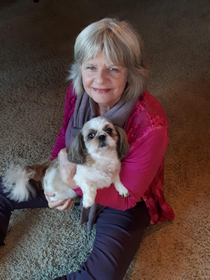 Caroline met Dolly, december 2018