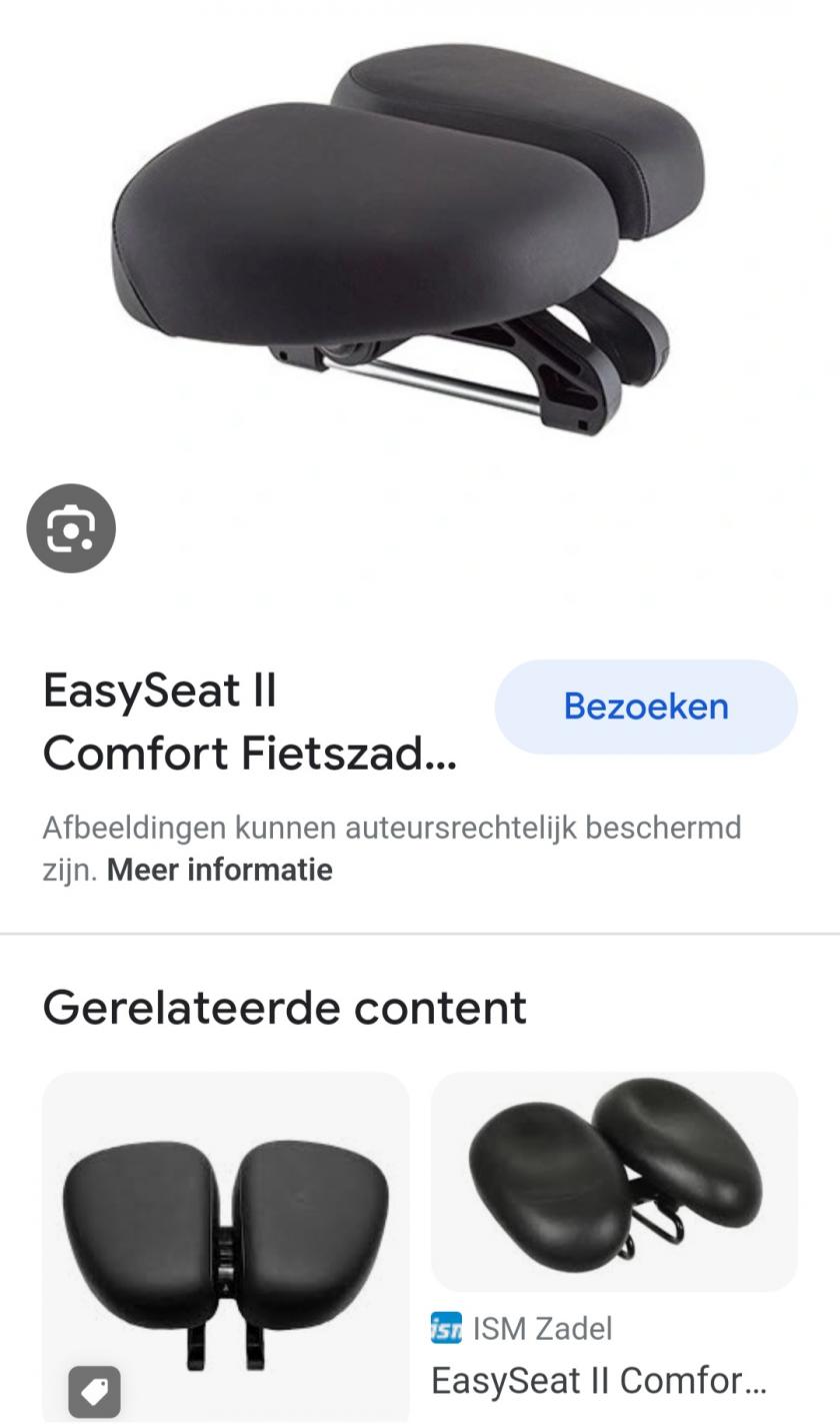 Nieuw zadel