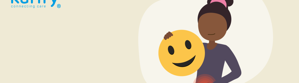 Karify Gelukkig ondanks pijn